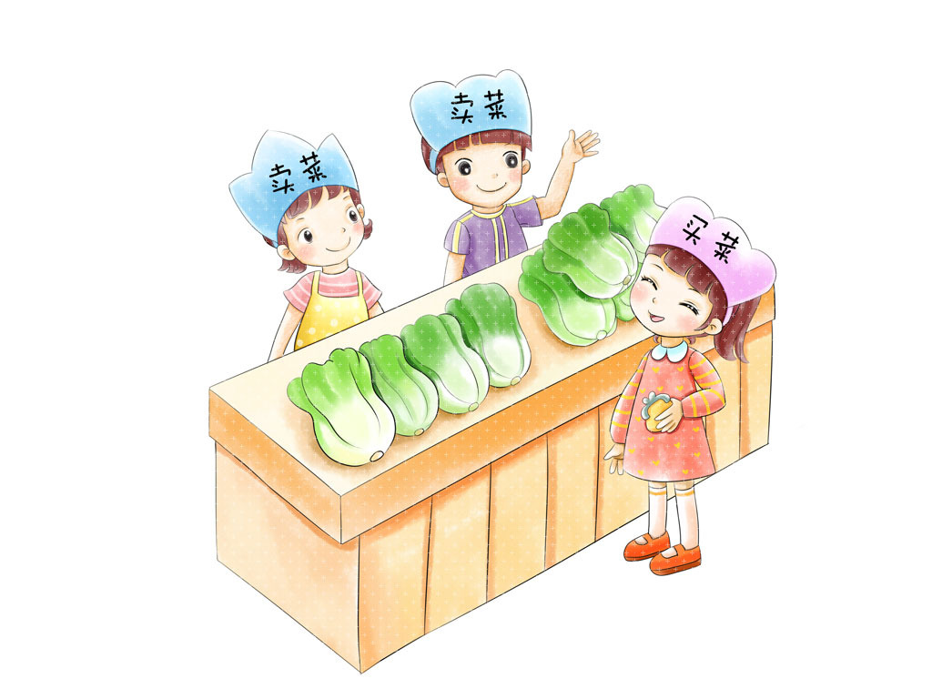 简笔画白菜的画法步骤 幼儿园简单的简笔画绘画基础 肉丁儿童网